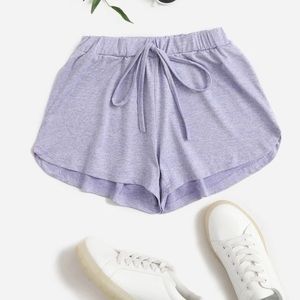 SHIEN purple shorts